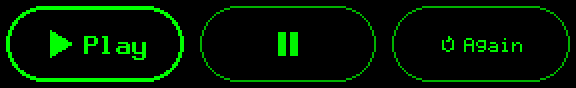 Button row: icons + pill