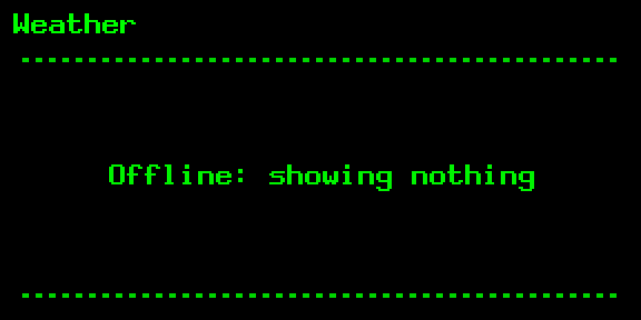 Chart state: error