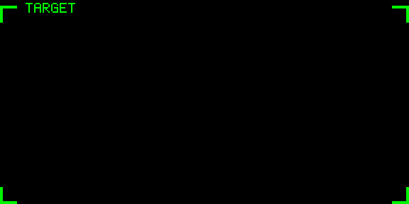HUD frame: brackets