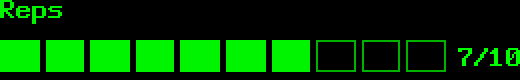 Progress: segmented