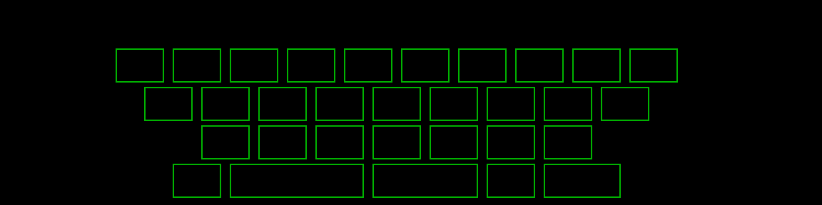 Text keyboard: key frames (the image under TextKeyboard)