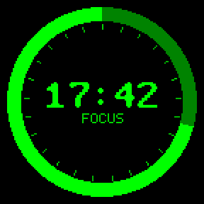 Timer ring (pomodoro)